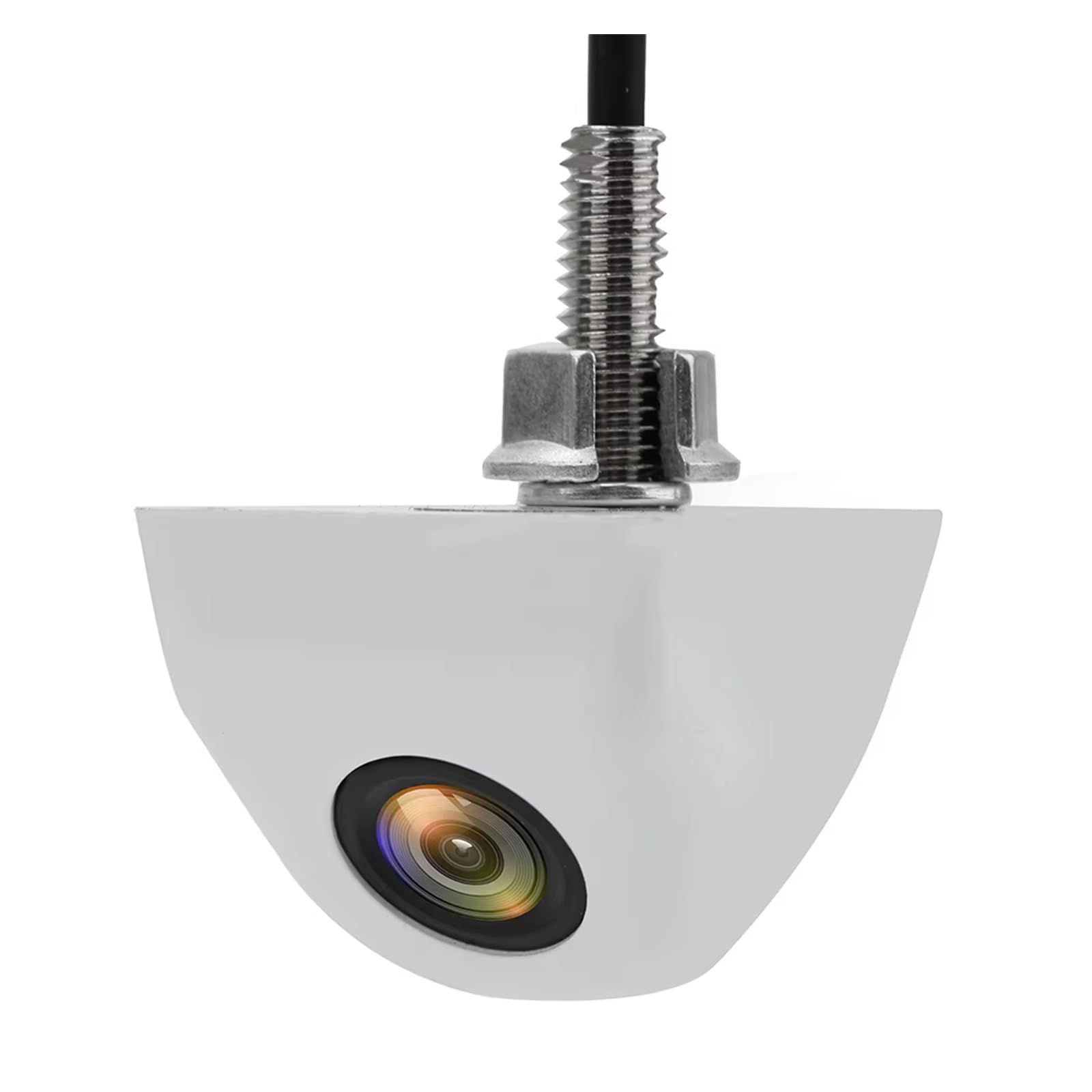 Rückfahrkamera Auto Auto Rückfahrkamera Nachtsicht Auto Backup Kamera 120 Grad Weitwinkel HD Bild Video Wasserdicht Rückfahrkamera Kabellos(White) von KPVEVPSTQ