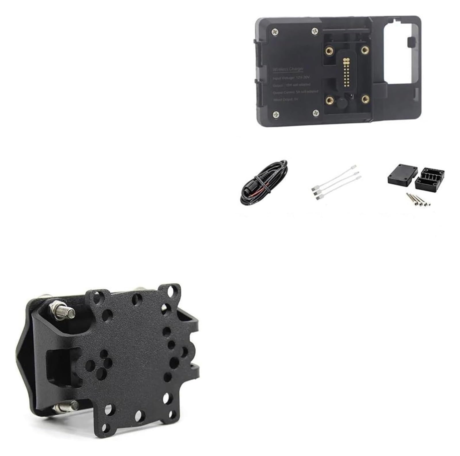 Halterung Navigation Für A&prilia Für Tuareg 660 2022 Motorrad Telefon Drahtlose Und USB Lade GPS Navigation Platte Halterung Halter Stehen(Wireless and Stand) von KPVPERPZDF