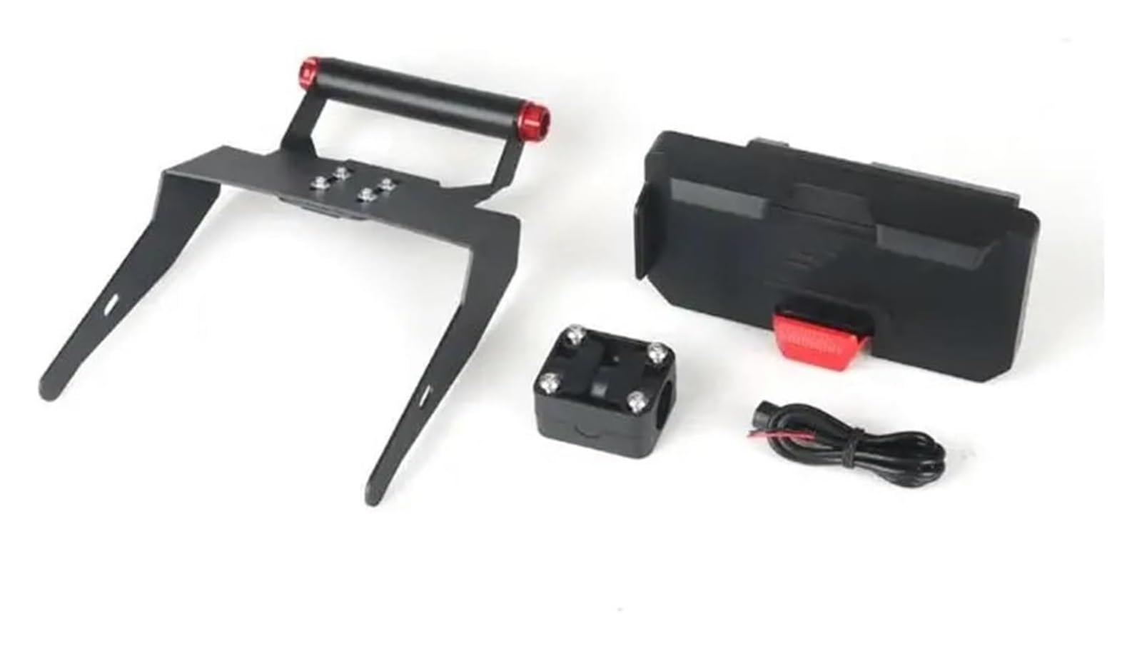 Halterung Navigation Für ADV350 2021-2023 Motorrad Zubehör Navigation Halterung Vorne Bar Telefon Halter GPS Halterung Motorrad Telefon Halterung(Set) von KPVPERPZDF