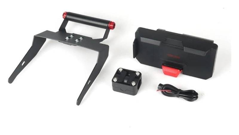 Halterung Navigation Für ADV350 Adv350 Für ADV 350 2021-2023 Motorrad Zubehör Navigation Halterung Vorne Bar Telefon Halter GPS Halterung(Set) von KPVPERPZDF