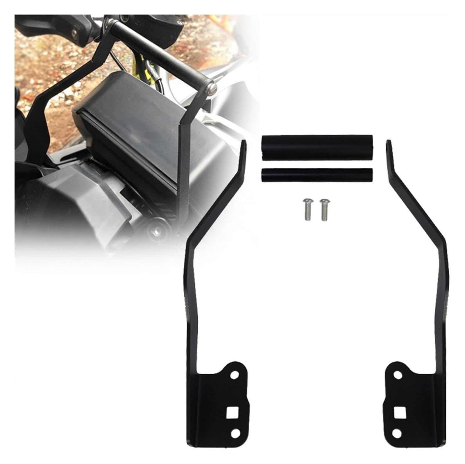 Halterung Navigation Für B&MW F850GS/F750GS F750/F850 GS 2018 2019 2020 GPS-Smartphonehalterung Telefonnavigationshalterung Halter(Schwarz) von KPVPERPZDF