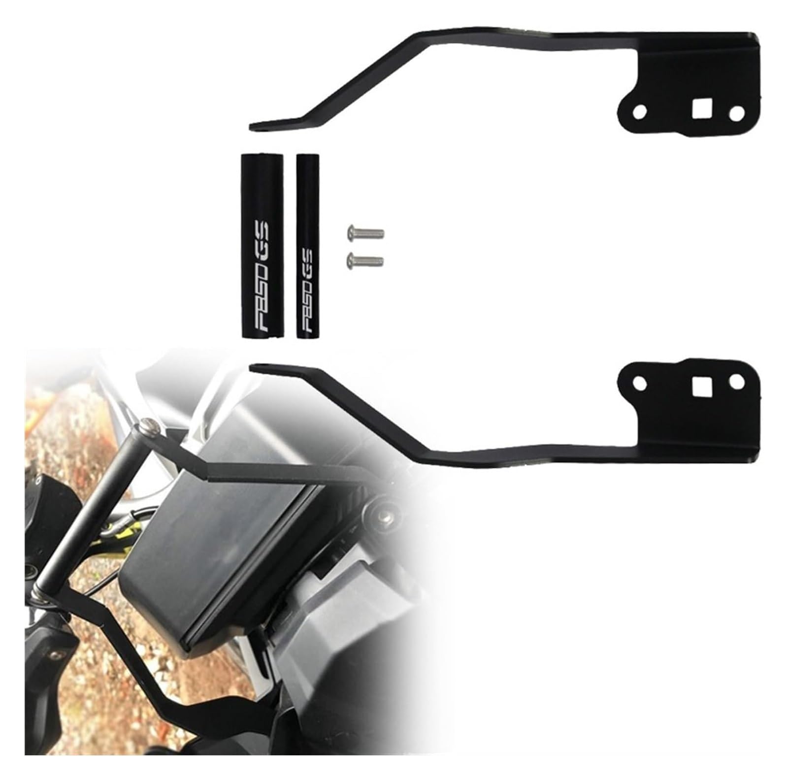 Halterung Navigation Für B&MW F850GS/F750GS F750/F850 GS 2018 2019 2020 Motorrad GPS Smartphone Halterung Telefon Navigation Halterung Halter Zubehör(2) von KPVPERPZDF