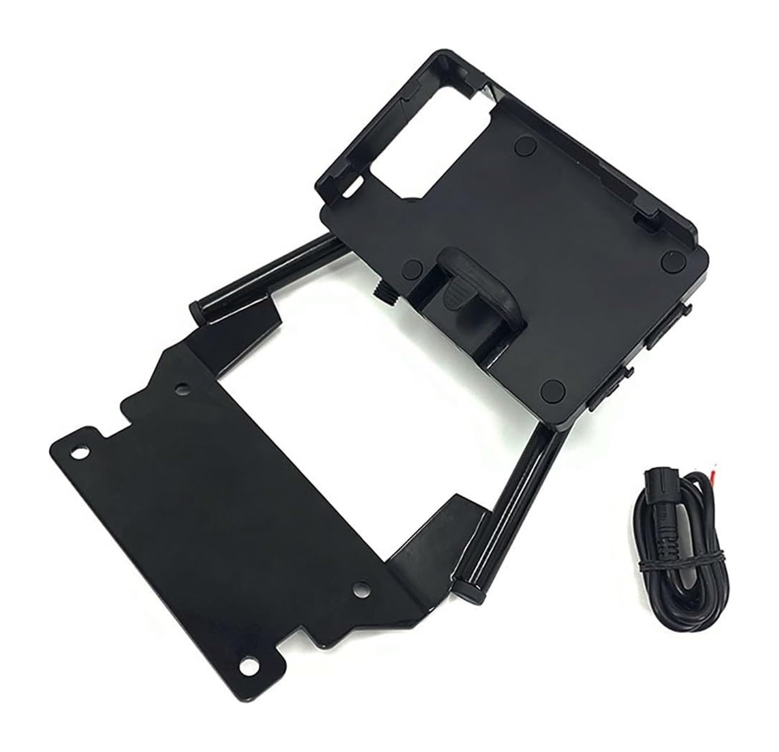 Halterung Navigation Für B&MW Für F850GS Universal Stil Handy Halter Motorrad wasserdichte GPS Navigation Halterung Handy Halter(-04-A Wired Charger) von KPVPERPZDF