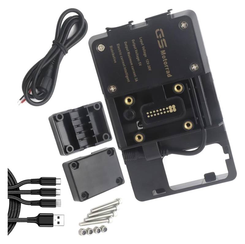 Halterung Navigation Für B&MW G310GS G310R 2017-2019 Motorrad GPS Smartphone Navigation Halterung(Mobile Phone Stand) von KPVPERPZDF