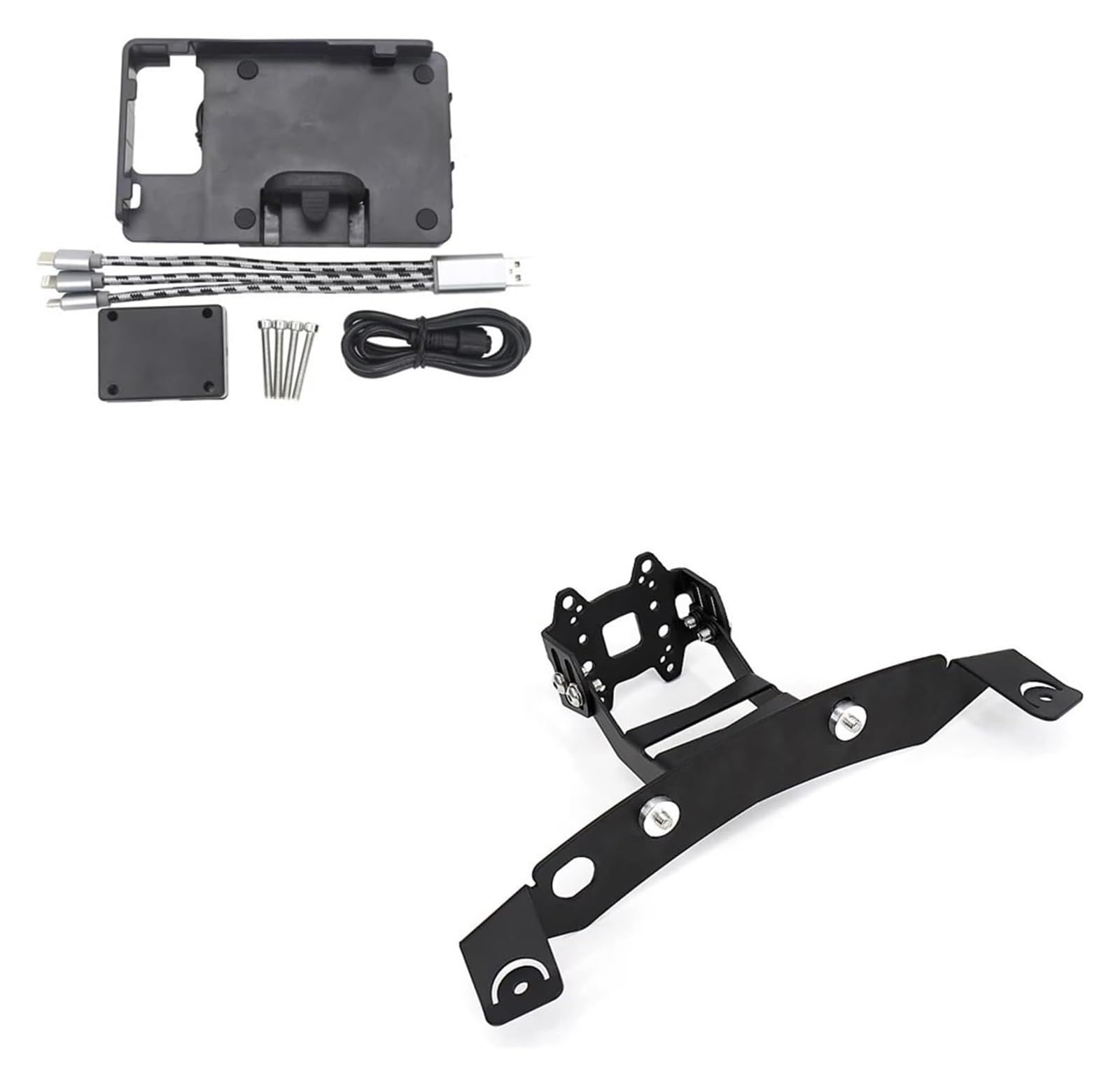 Halterung Navigation Für B&MW K1200GT K1300GT K 1200 1300 GT Motorrad Einstellbare Winkel Ständer Halter Telefon Handy GPS Navigation Platte Halterung(BC) von KPVPERPZDF