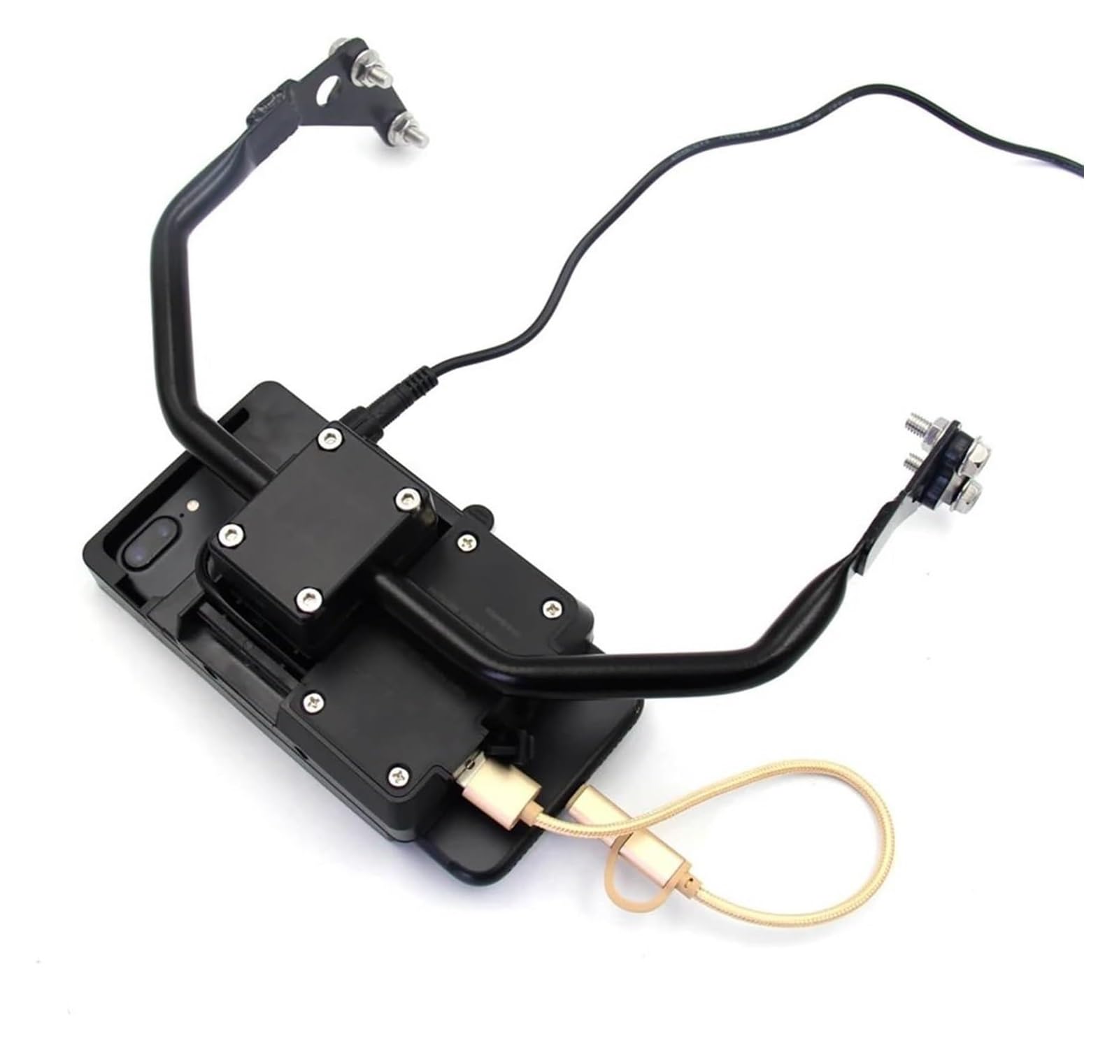 Halterung Navigation Für B&MW R1200GS 2013-2019 R1250GS 2018-2019 Platte Halterung Motorrad Telefon Halter Handy GPS Navigation(A-B) von KPVPERPZDF