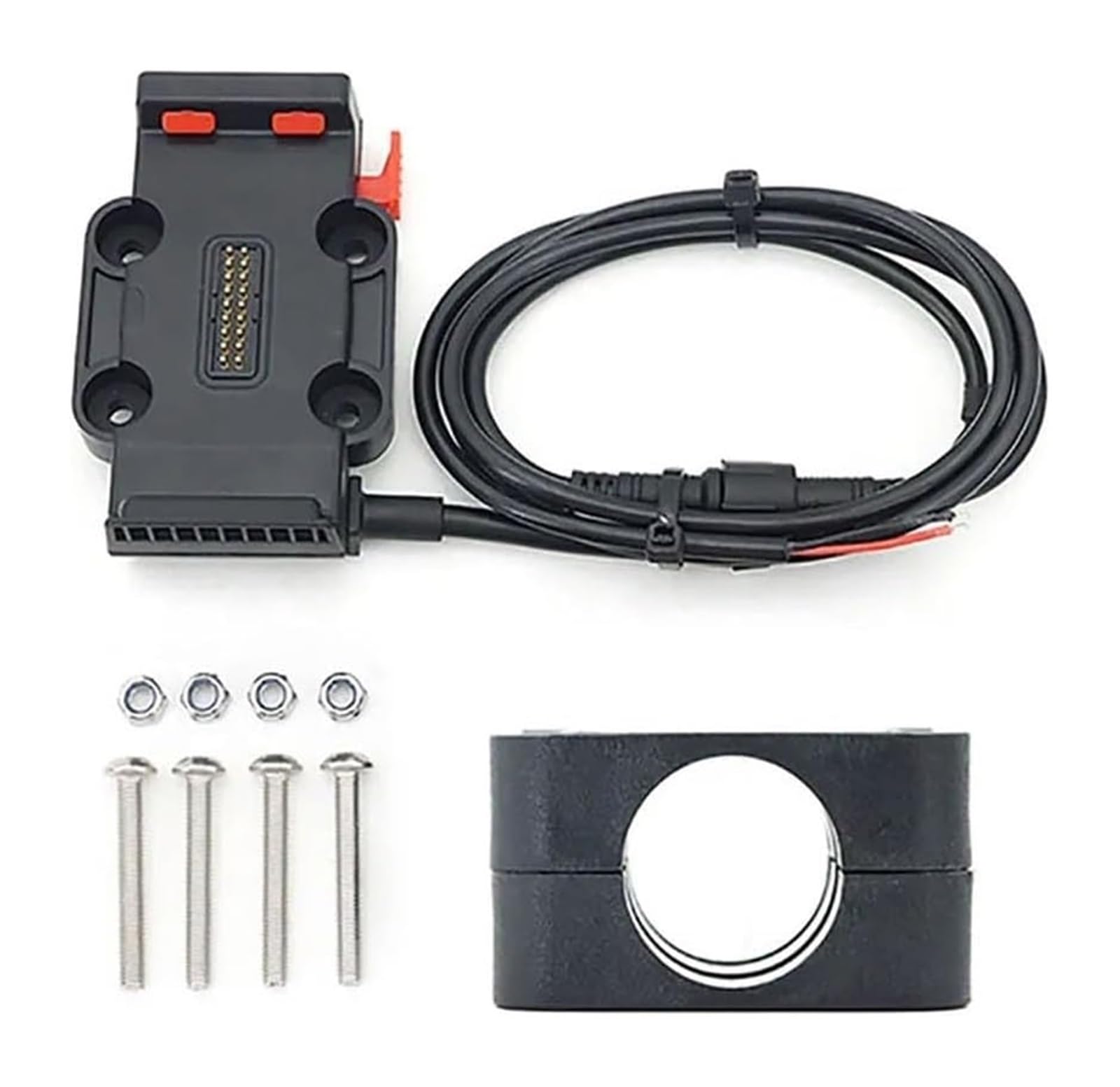 Halterung Navigation Für B&enelli Für TRK702 TRK 702 X TRK702X 2022- Motorrad GPS Telefon Halter USB Ladegerät Navigation Halterung Stehen(-04-22mm - Base) von KPVPERPZDF