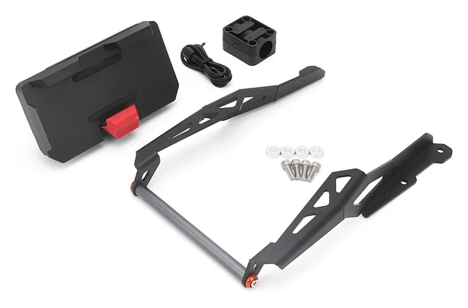 Halterung Navigation Für C&FMOTO 800MT 800mt 800 MT 2023 12mm/22mm Motorrad Vorne Drahtlose Lade Handy-Navigation Halterung GPS Halterung(Set - 12MM) von KPVPERPZDF