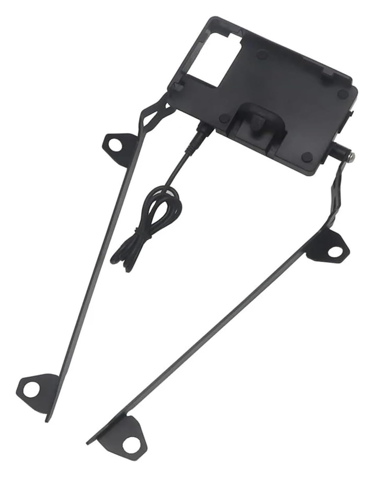 Halterung Navigation Für D&UCATI Für Multistrada V4 S V4s 2021 Motorrad Handy GPS Halterung Navigation Halterung USB Und Drahtlose Ladestation(12mm Wireless Stand) von KPVPERPZDF