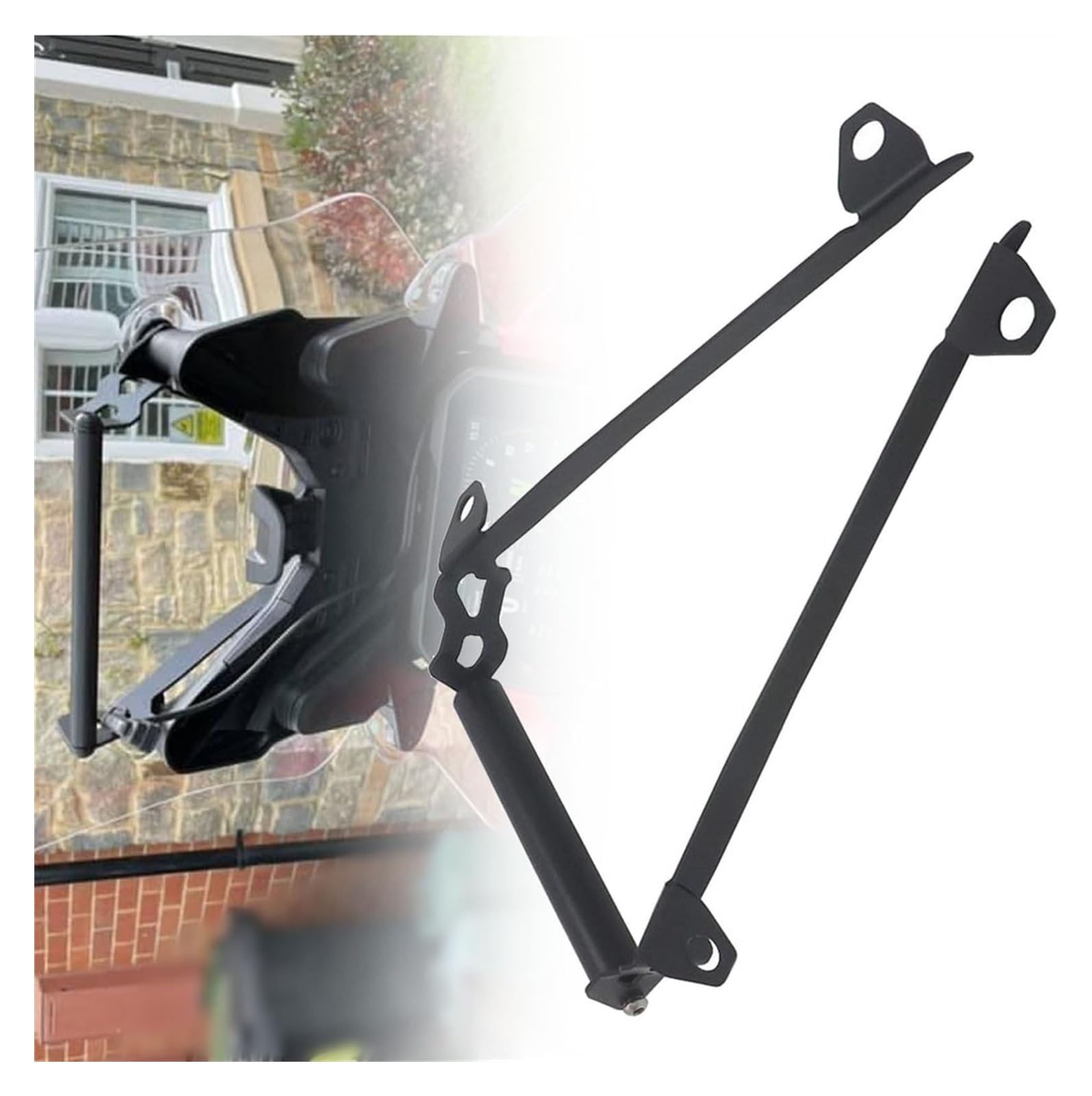 Halterung Navigation Für D&ucati Für MULTISTRADA V4 S V4S 2021 + Handy GPS Halterung Navigation Halterung USB Und Drahtlose Ladestation(22mm Stand) von KPVPERPZDF