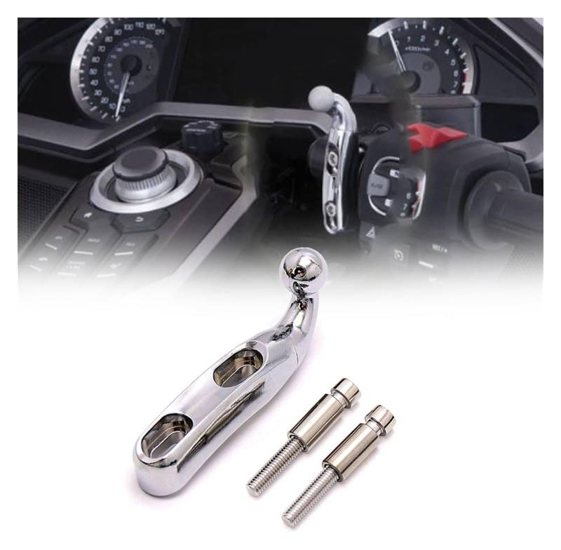 Halterung Navigation Für Gold Wing GL 1800 GL1800 2018-2021 Motorrad GPS Telefonhalter Drahtlose Ladenavigationshalterung Barschhalterung(D) von KPVPERPZDF
