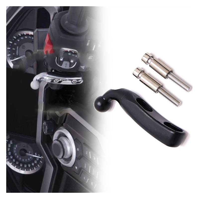 Halterung Navigation Für Goldwing 2018 2019 2020 2021 Zubehör Motorrad Drahtlose Lade GPS Telefon Halter Navigation Halterung(E) von KPVPERPZDF