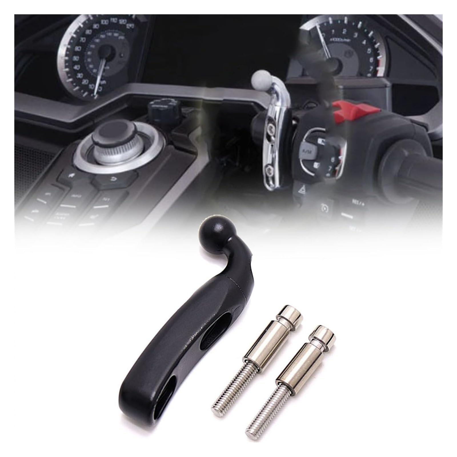 Halterung Navigation Für Goldwing GL 1800 F6B GL1800 DCT 2018-2021 Zubehör Motorrad Drahtlose Lade GPS Telefon Halter Navigation Halterung(E) von KPVPERPZDF