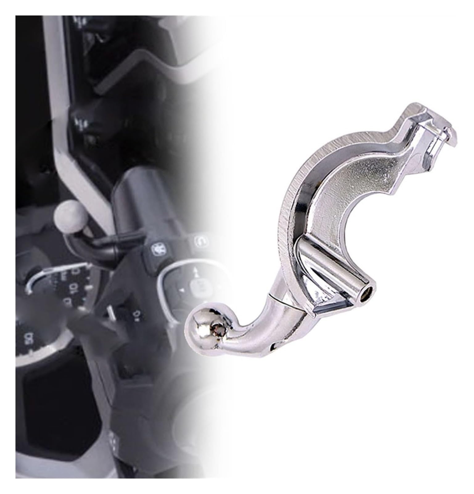 Halterung Navigation Für Goldwing GL1800 F6B 2018 2019 2020 2021 Drahtlose Lade GPS Telefon Halter Navigation Halterung Zubehör Motorrad(B) von KPVPERPZDF