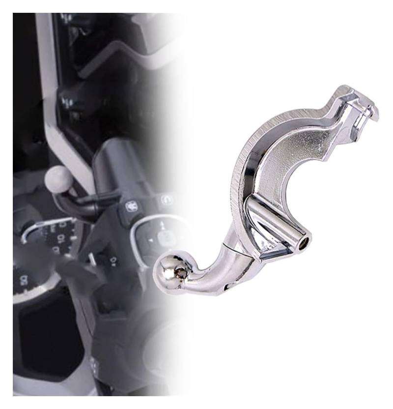 Halterung Navigation Für Goldwing GL1800 F6B 2018 2019 2020 2021 Drahtlose Lade GPS Telefon Halter Navigation Halterung Zubehör Motorrad(B) von KPVPERPZDF