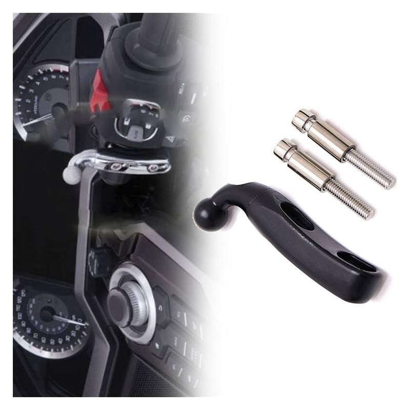 Halterung Navigation Für H&Arley Für Davidson Für Street Für Glide (EFI) FLHX Für Trike FLHXXX GPS-Telefonhalter Drahtlose Ladenavigationshalterung(C) von KPVPERPZDF