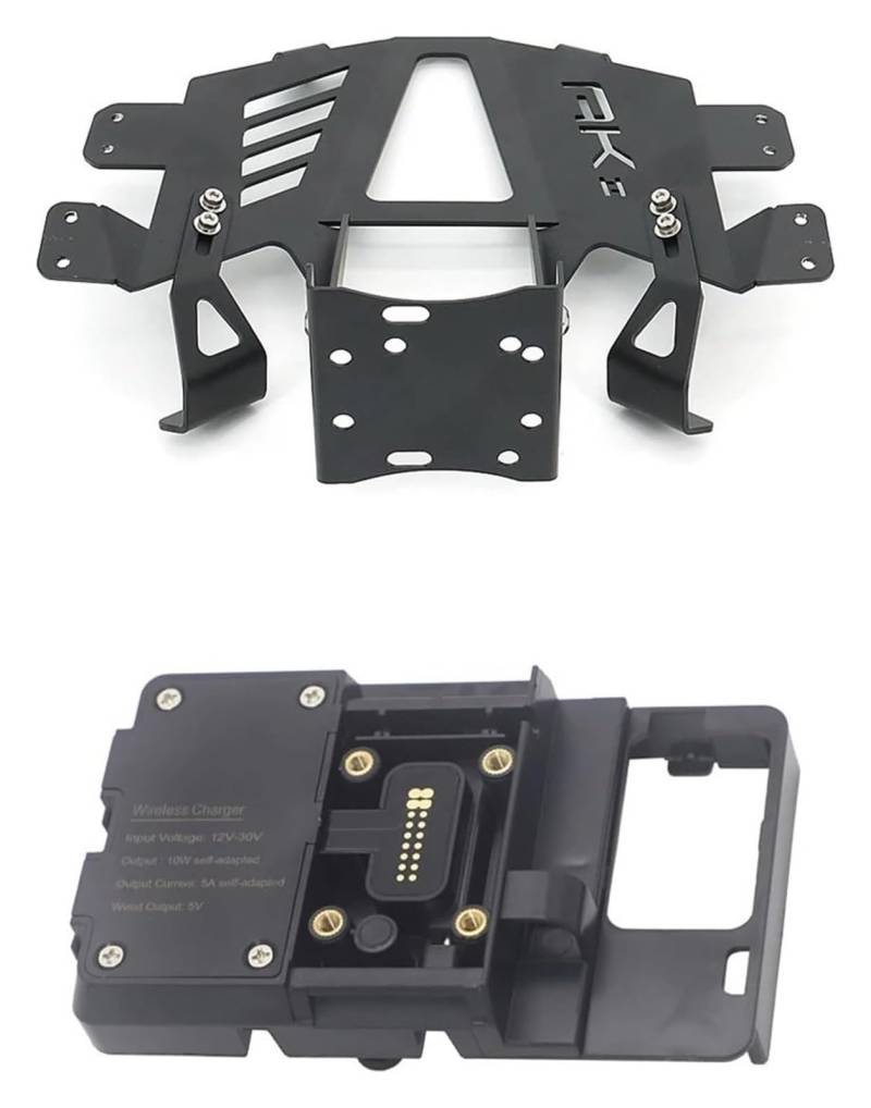 Halterung Navigation Für K&YMCO AK 550 2023 AK550 AK 550 Motorrad Ändern Telefon Halter Stehen GPS Halterung Navigator Platte Halterung(D) von KPVPERPZDF