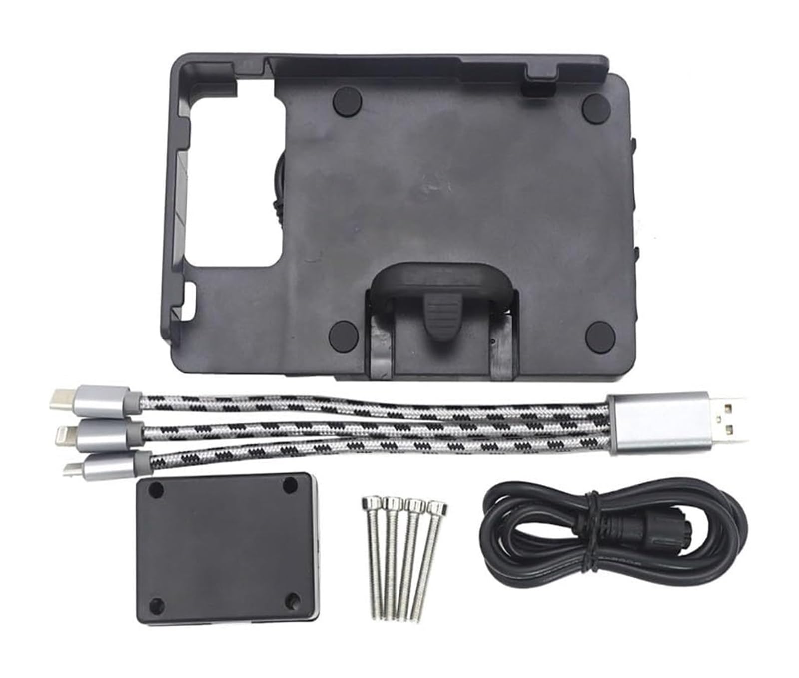 Halterung Navigation Für K&YMCO Für AK550 AK550 Ak550 Motorrad Zubehör Telefon Halter Stehen GPS Halterung Navigation Halterung(USB Charging) von KPVPERPZDF