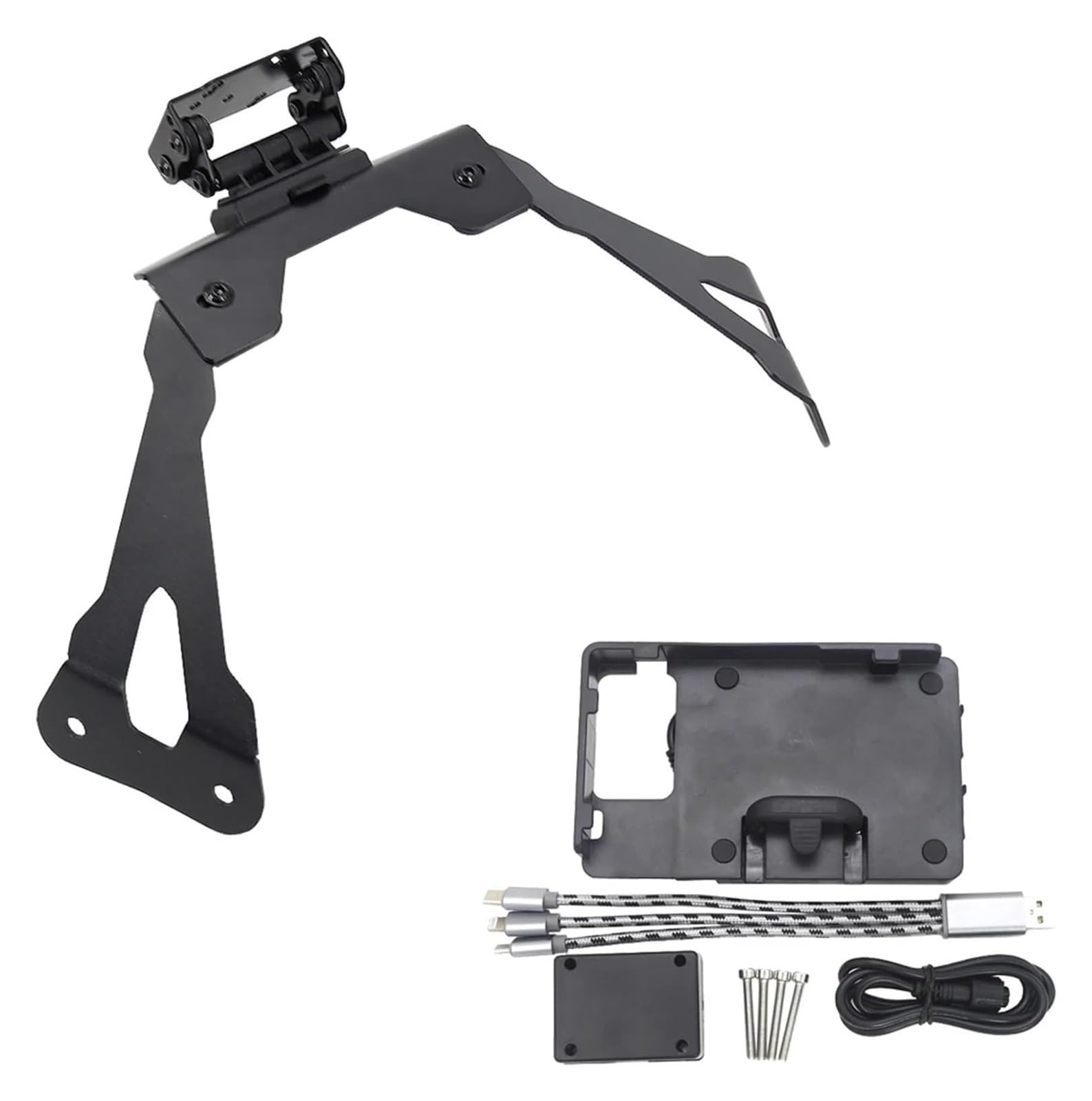 Halterung Navigation Für Kawa&saki J300 J 300 2013-2021 Motorrad GPS Navigation Lenker Halterung Schwarz Motorrad Telefon Halterung(D) von KPVPERPZDF
