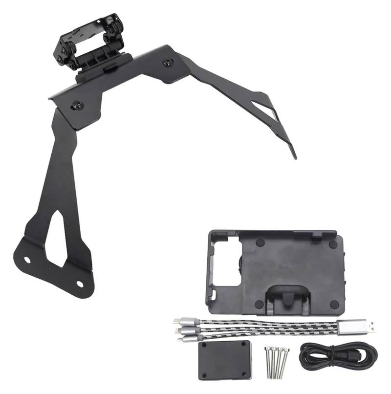 Halterung Navigation Für Kawa&saki J300 J 300 2013-2021 Motorrad GPS Navigation Lenker Halterung Schwarz Motorrad Telefon Halterung(D) von KPVPERPZDF