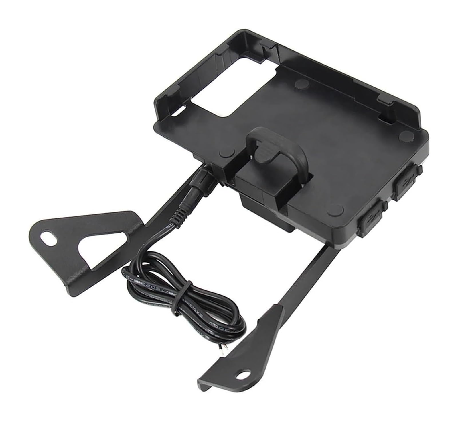Halterung Navigation Für Moto Für Guzzi V85 TT V85TT Unterstützung GPS Smartphone Motorrad Navigation Halterung Handy Halterung USB Lade Telefon Stehen(-03-USB and Bracket) von KPVPERPZDF