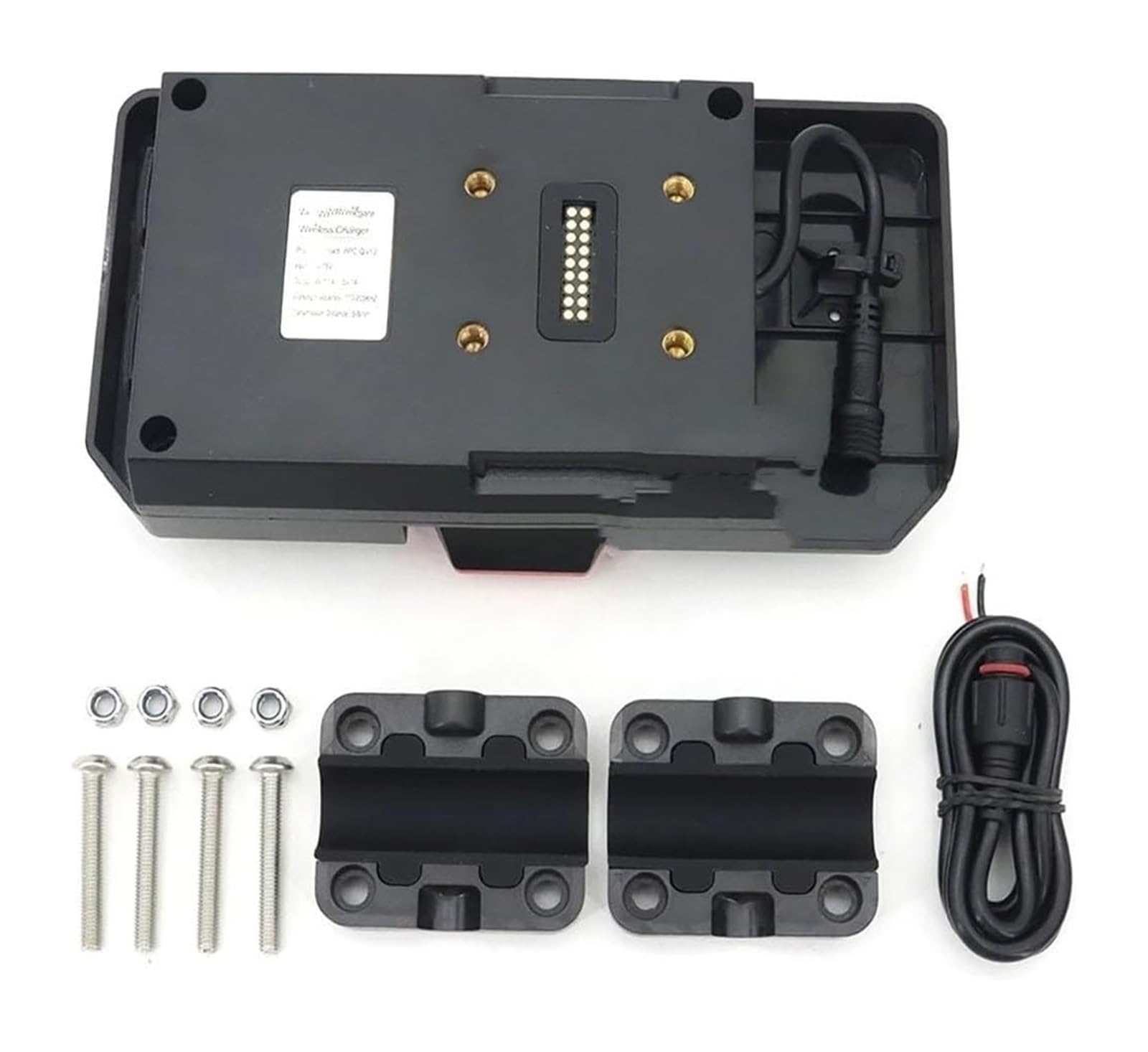 Halterung Navigation Für R1200GS R1250GS Für ADV CRF1100L F900XR R1150GS F700GS F800GS 12mm 16mm 22mm GPS Telefon USB Lade Navigation Halterung(Wireless Charging) von KPVPERPZDF