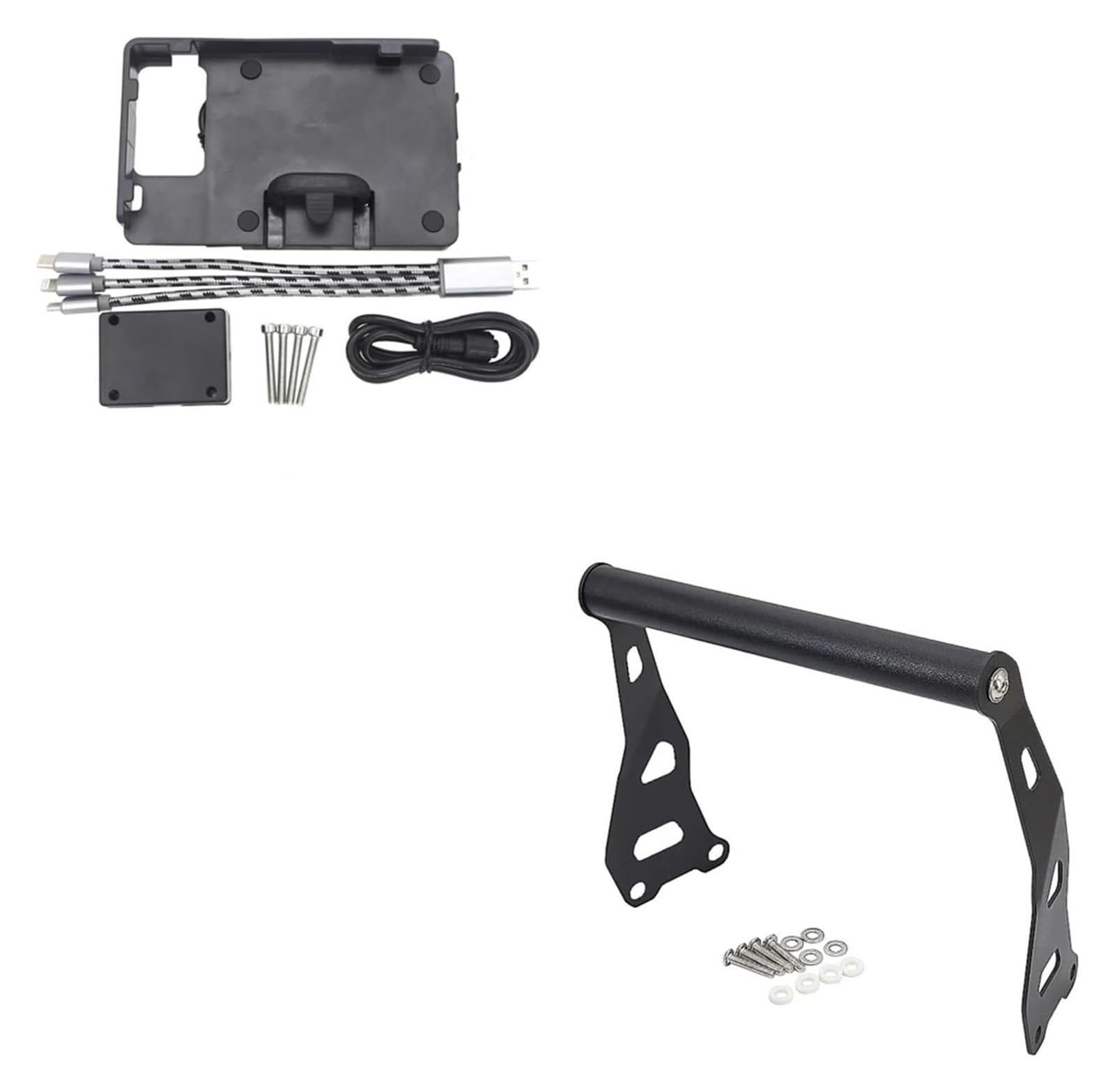 Halterung Navigation Für ROYAL Für Enfield Für Himalayan 2016-2020 Ständer Halter Telefon Handy GPS Navigation Platte Halterung Motorrad Telefon Montieren(B and 22mm) von KPVPERPZDF