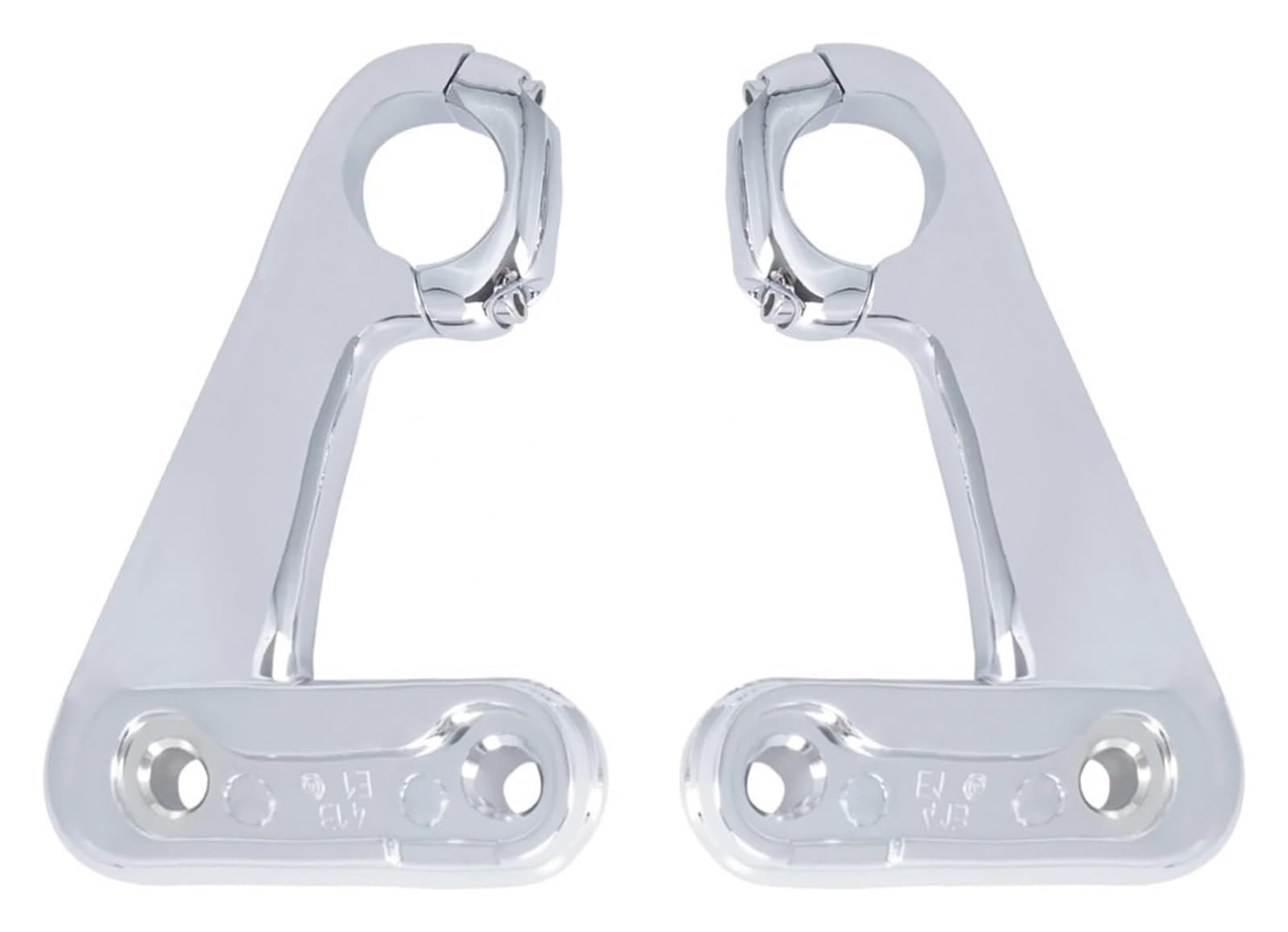 Halterung Navigation Für Road Glide Für FLTR Für Ultra Für FLTRU Für Custom Für FLTRX Motorrad Front Verkleidung Unterstützung Klammern Halterungen Kit Telefon Halter(Chrom) von KPVPERPZDF