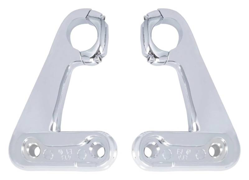 Halterung Navigation Für Road Glide Für FLTR Für Ultra Für FLTRU Für Custom Für FLTRX Motorrad Front Verkleidung Unterstützung Klammern Halterungen Kit Telefon Halter(Chrom) von KPVPERPZDF