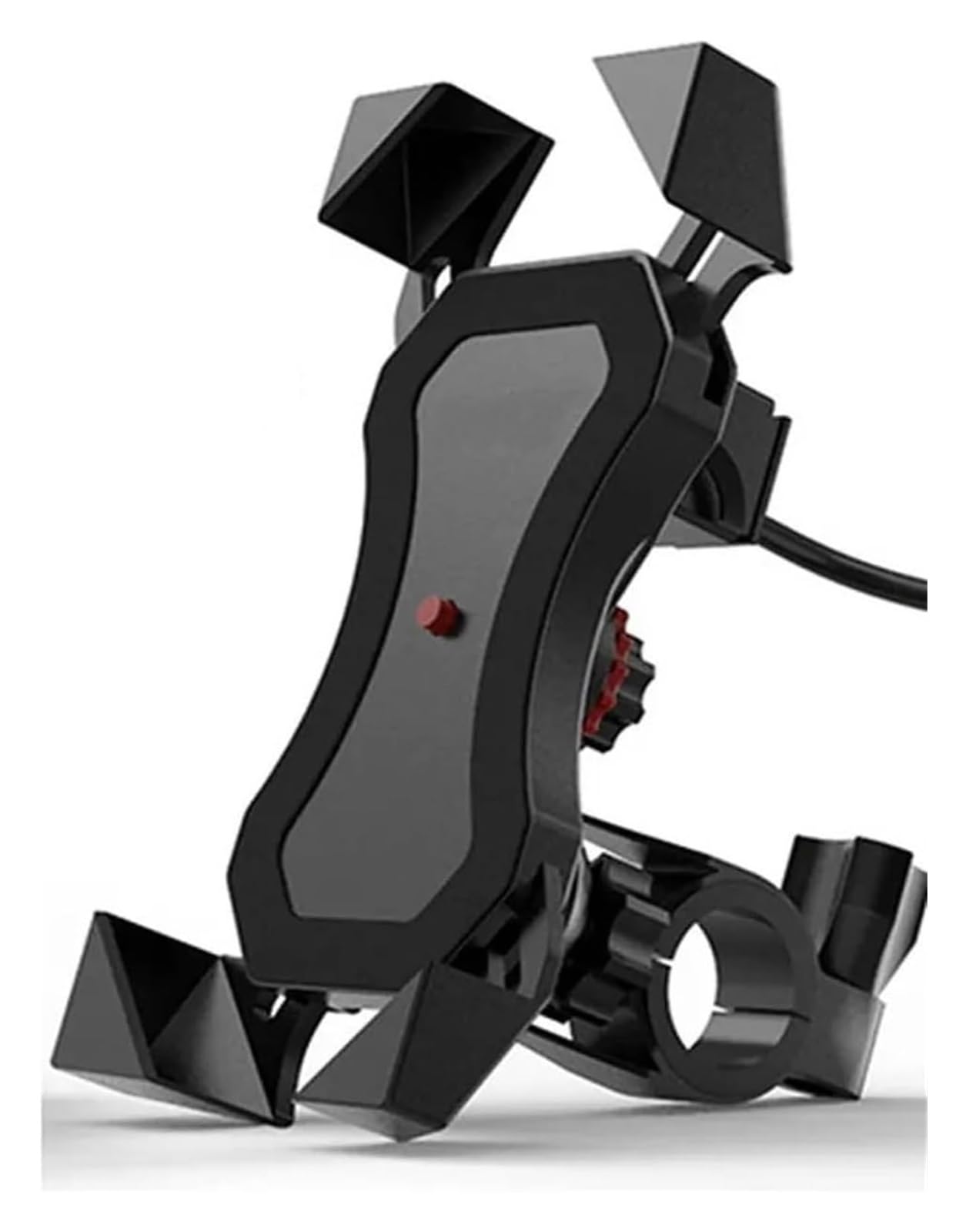 Halterung Navigation Für SMY Für JOYMAX Z 300 2018 2019 Für CRUISYM 300 2017-2019 Motorrad Ständer Halter Telefon Handy GPS Navigation Platte Halterung(USB Phone Clip) von KPVPERPZDF