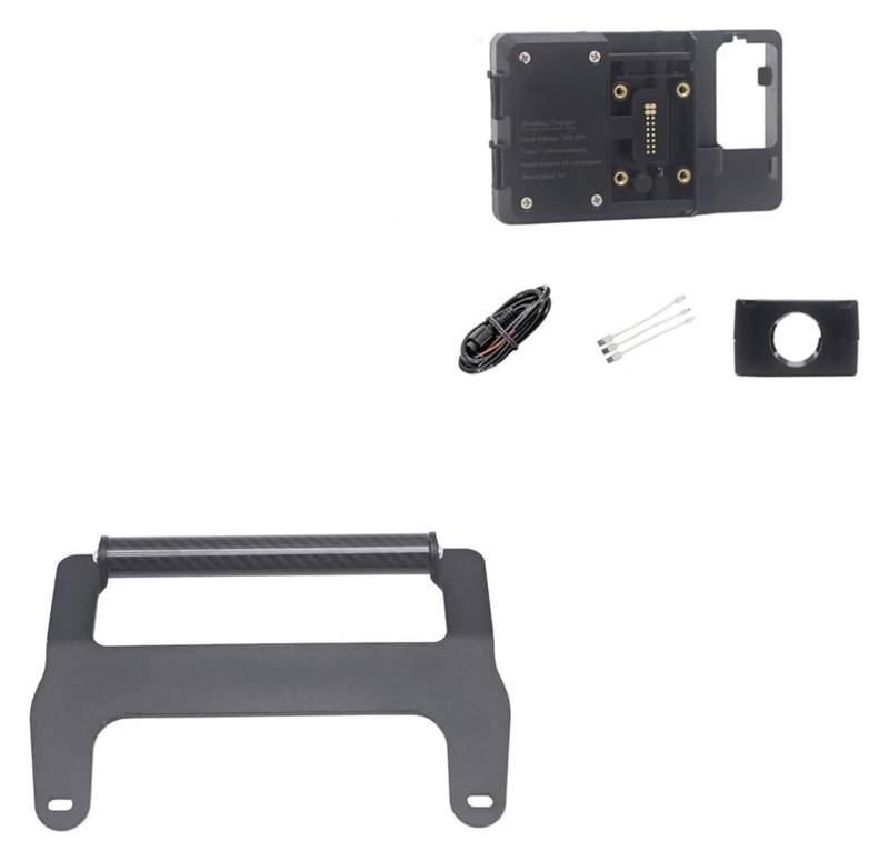 Halterung Navigation Für SYM Für MAXSYM TL 500 TL500 2020 Motorrad Vorne Handy GPS Halterung Navigation Halterung USB Und Drahtlose Lade Stehen(22mm Wireless Stand) von KPVPERPZDF
