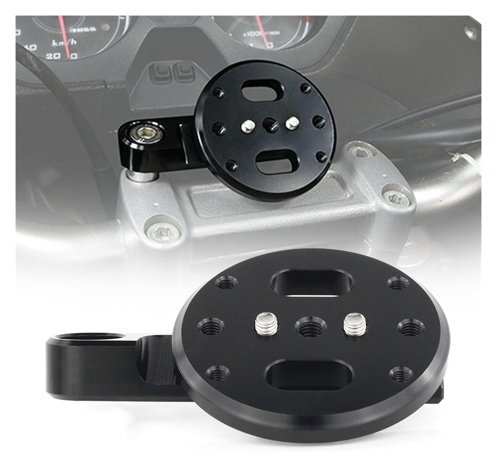Halterung Navigation Für T&riumph Für Speed ​​Für Triple T 509 1997 1998 Zubehör Motorrad GPS Lenkerklemme Navigationshalterung(Type 3) von KPVPERPZDF