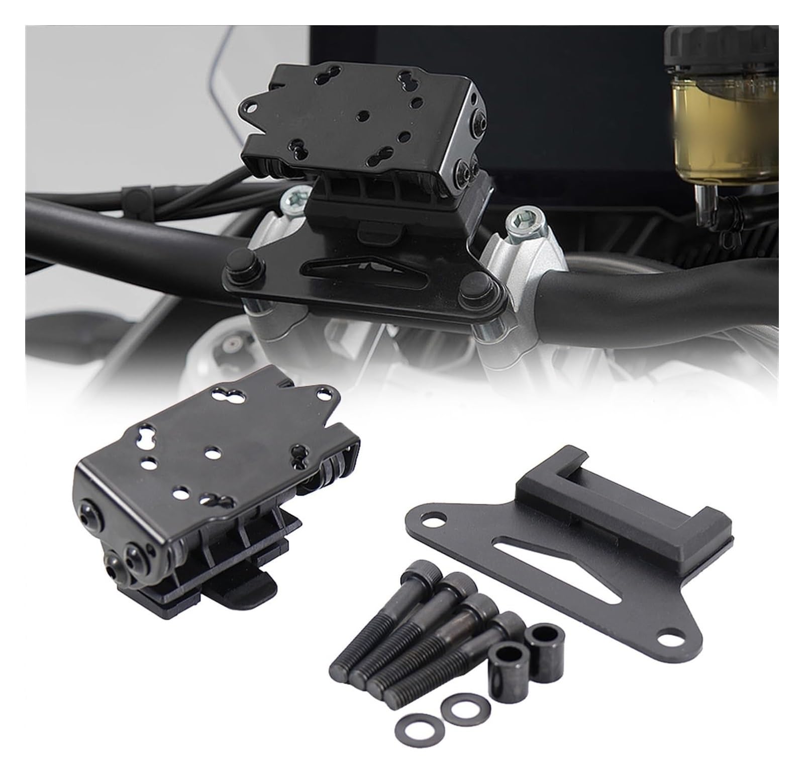 Halterung Navigation Für T&riumph Für Tiger 800 XC 2010-2017 Motorrad-Navigation Telefon Halterung GPS Platte Halterung Halter USB(A) von KPVPERPZDF