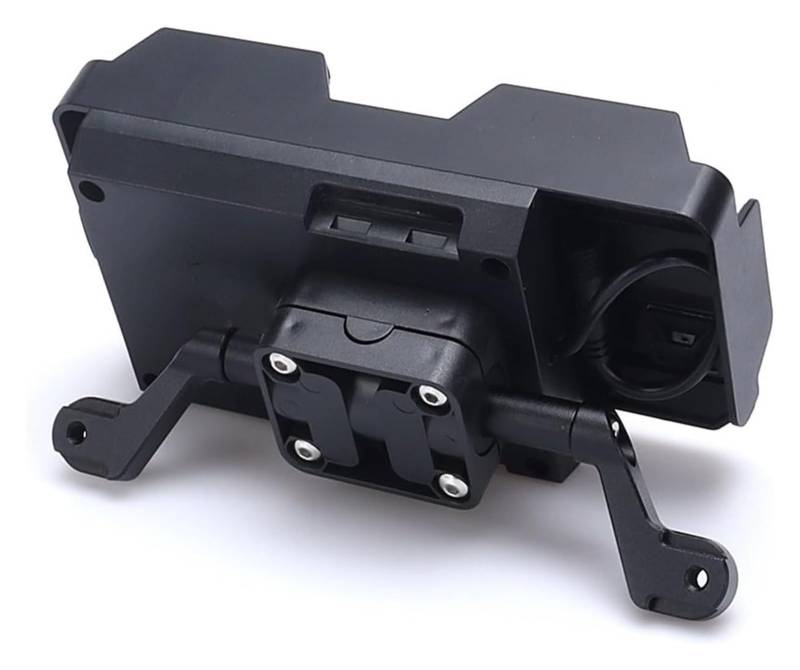 Halterung Navigation Für Tiger 1200 Für Tiger1200 GT Für Pro 2023-12 MM/22 MM Handy-Navigation Halterung Unterstützung Handy Halter Handy Halterung(Wireless Black 12MM) von KPVPERPZDF