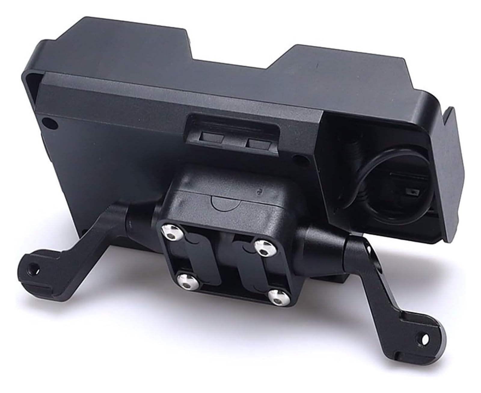 Halterung Navigation Für Tiger 1200 Für Tiger1200 GT Für Pro 2023-12 MM/22 MM Handy-Navigation Halterung Unterstützung Handy Halter Handy Halterung(Wireless Black 22MM) von KPVPERPZDF