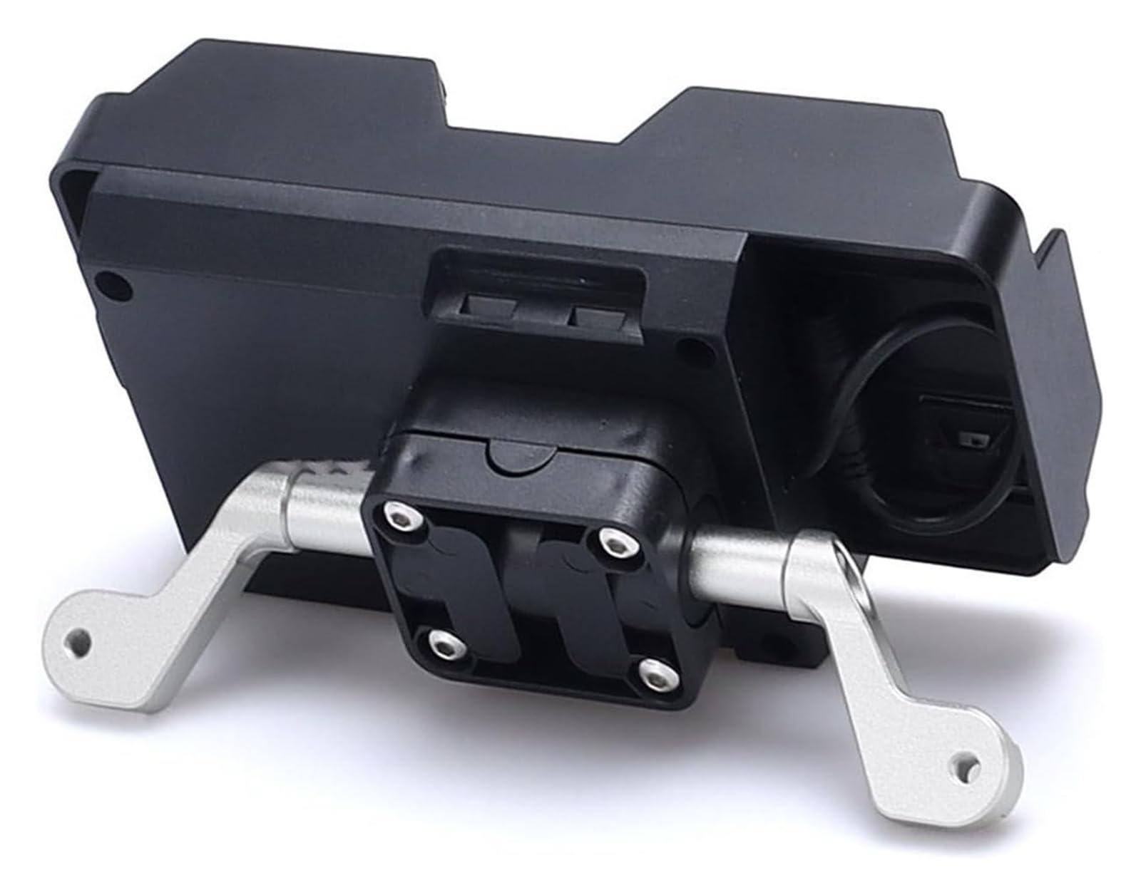 Halterung Navigation Für Tiger 1200 Für Tiger1200 GT Für Pro 2023-12 MM/22 MM Handy-Navigation Halterung Unterstützung Handy Halter Handy Halterung(Wireless Silver 12MM) von KPVPERPZDF