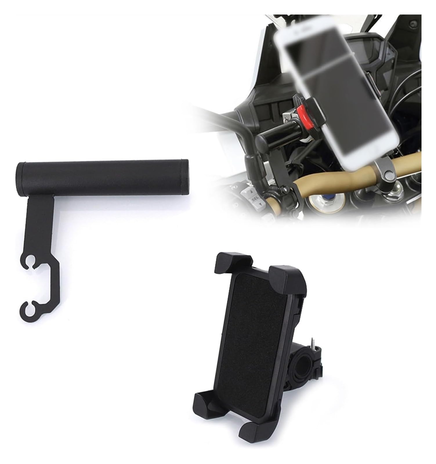 Halterung Navigation Für Y&amaha Tmax T Max 530/500/560 Dx Xmax 300/250 Xmax300 Für Virago 535 Handy-Racks Halter GPS-Navigationsständerhalterung(C) von KPVPERPZDF