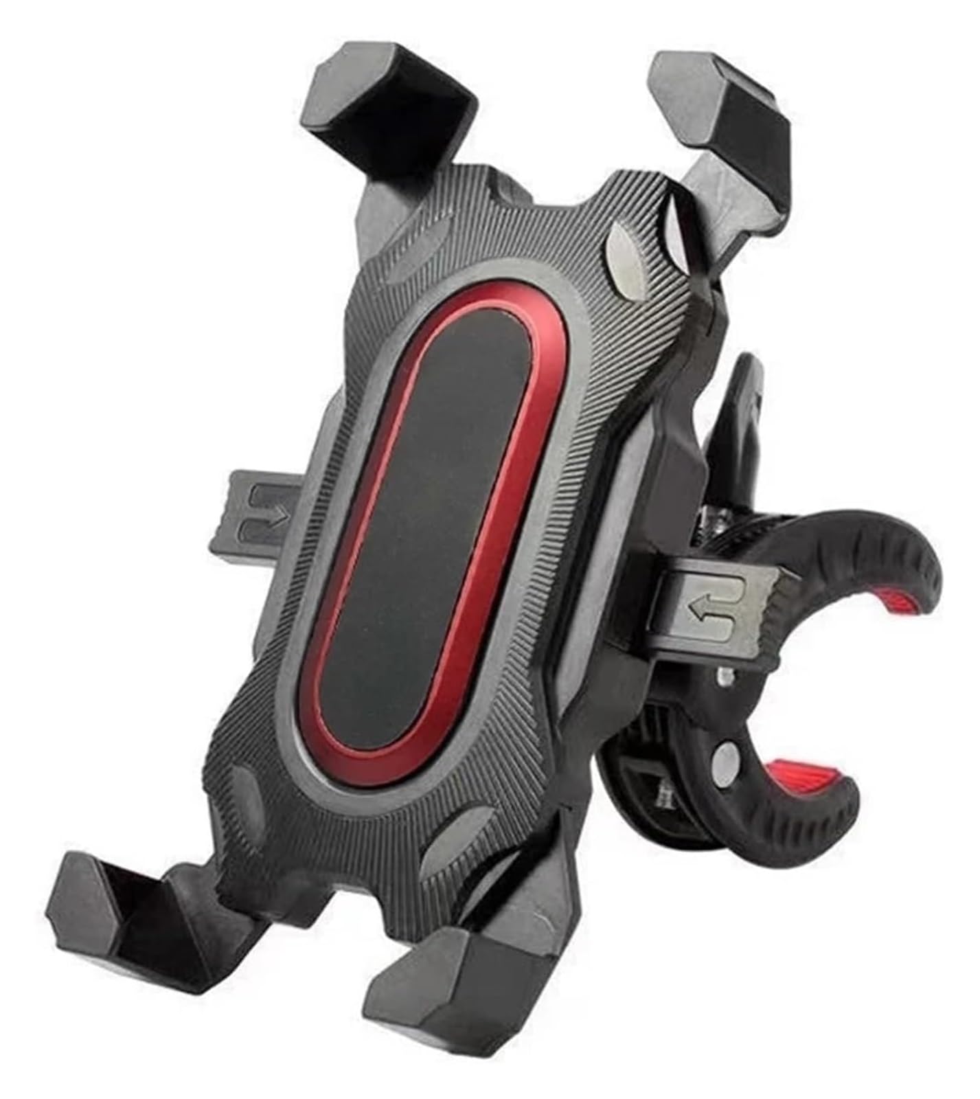 Halterung Navigation Handyhalterung Motorrad-Handyhalterung Griff-Clip-Halterung GPS-Montagehalterung Motorrad-Telefonhalterung(7 red) von KPVPERPZDF