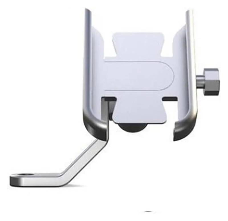 Halterung Navigation Motorrad Fahrrad Telefon Halter Universal Mirro Lenker Halterung Handy GPS Halterung Handys Motorrad Telefon Halterung(Silver Mirror) von KPVPERPZDF