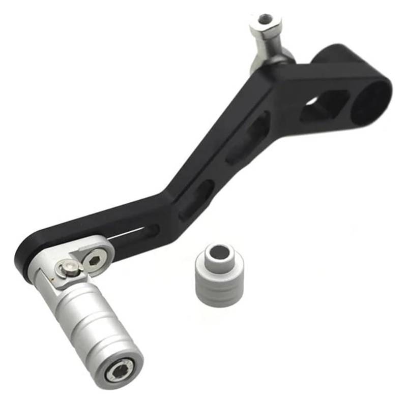 Motorrad Fußrasten Für CBR650R 2018 2019 2020 2021 2022 2023 Motorrad Aluminium Einstellbare Klapp Schalthebel Schaltpedal Hebel Pedal Fuss Pflöcke(Silber) von KPVPERPZDF