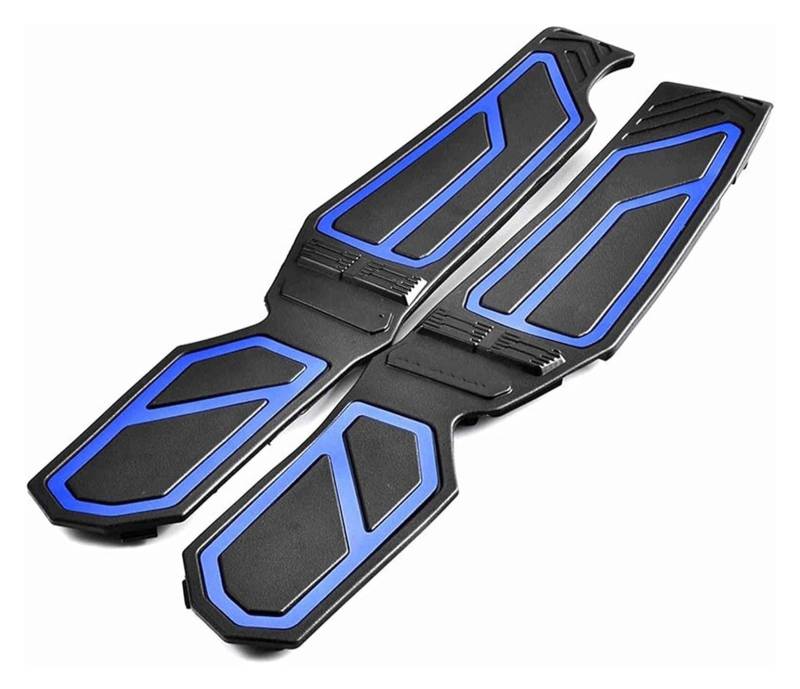 Motorrad Fußrasten Für X-ADV 750 2017-2022 Motorrad Fußstütze Fußstütze Pads Pedal Platte Bord Pedale Trittbrett Motorrad hinten Fußrasten Pedal Fuss Pflöcke(Blau) von KPVPERPZDF