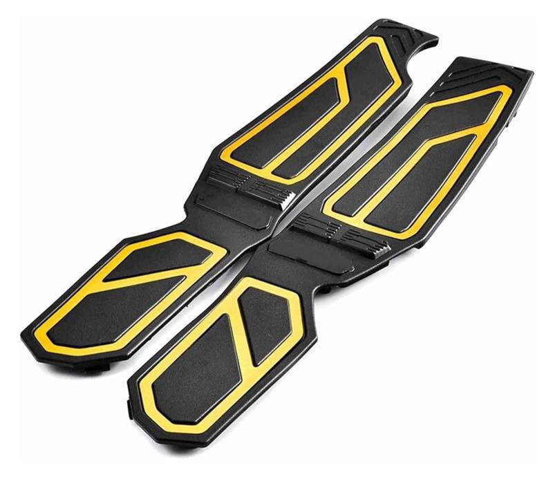 Motorrad Fußrasten Für X-ADV 750 2017-2022 Motorrad Fußstütze Fußstütze Pads Pedal Platte Bord Pedale Trittbrett Motorrad hinten Fußrasten Pedal Fuss Pflöcke(Gold) von KPVPERPZDF