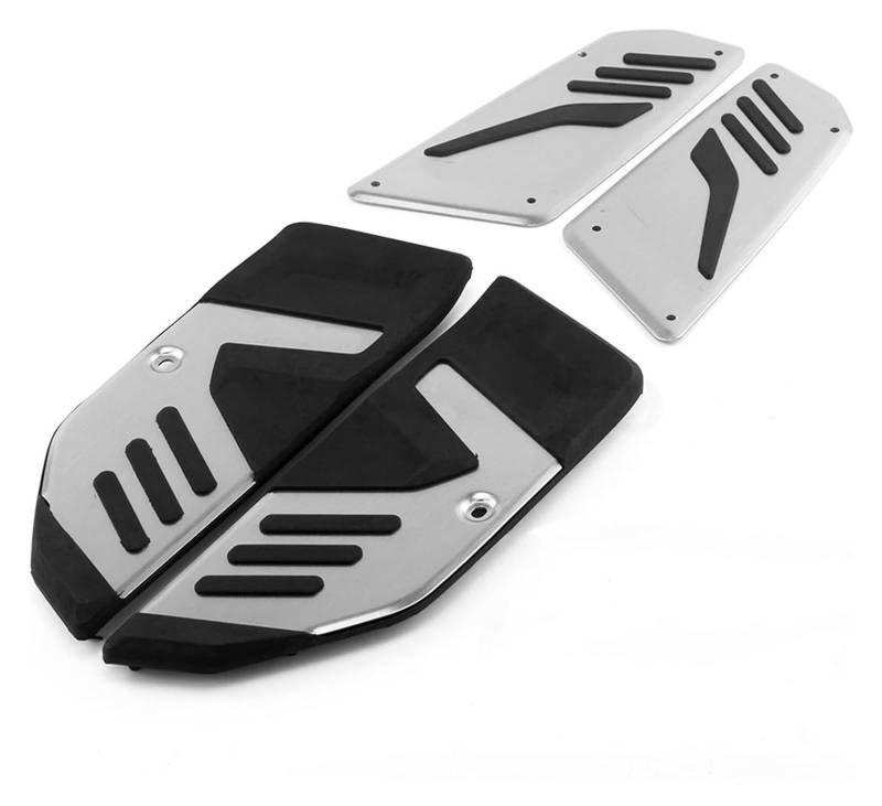 Motorrad Fußrasten Für Y&amaha T-max530 2017-2021 Motorrad Trittbrett Schritte Motorrad Fuß Fußstütze Pegs Platte Pads Pedale Pedal Fuss Pflöcke(Front and Rear C) von KPVPERPZDF