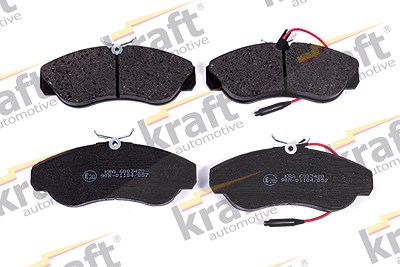 Kraft Automotive Bremsbelagsatz, Scheibenbremse [Hersteller-Nr. 6003420] für Citroën, Fiat, Peugeot von KRAFT AUTOMOTIVE