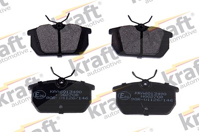 Kraft Automotive Bremsbelagsatz, Scheibenbremse [Hersteller-Nr. 6013490] für Alfa Romeo, Fiat, Lancia von KRAFT AUTOMOTIVE