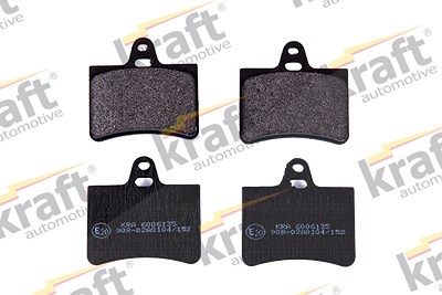 Kraft Automotive Bremsbelagsatz, Scheibenbremse [Hersteller-Nr. 6006135] für Citroën von KRAFT AUTOMOTIVE