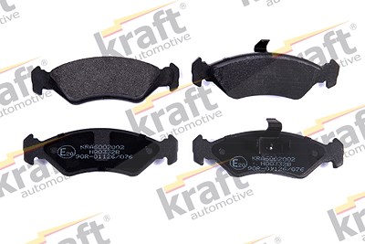 Kraft Automotive Bremsbelagsatz, Scheibenbremse [Hersteller-Nr. 6002002] für Ford, Mazda von KRAFT AUTOMOTIVE