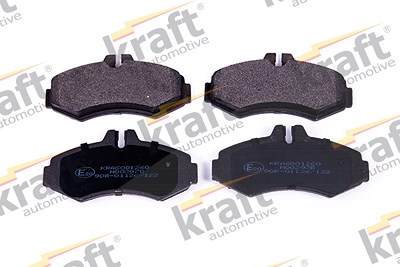 Kraft Automotive Bremsbelagsatz, Scheibenbremse [Hersteller-Nr. 6001260] für Mercedes-Benz von KRAFT AUTOMOTIVE