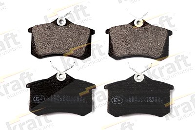 Kraft Automotive Bremsbelagsatz, Scheibenbremse [Hersteller-Nr. 6010020] für Nissan, Peugeot, Renault, Seat, VW von KRAFT AUTOMOTIVE