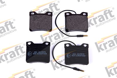 Kraft Automotive Bremsbelagsatz, Scheibenbremse [Hersteller-Nr. 6015570] für Peugeot von KRAFT AUTOMOTIVE